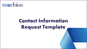 This dynamic template simplifies updating contact details and minimises data capture errors.