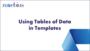 Learn how the Tables element creates rows of information such as Directors with addresses.