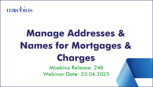How to use Manage Addresses and Names to manage addresses of Mortgage and Charge Beneficiaries and to define Service addresses