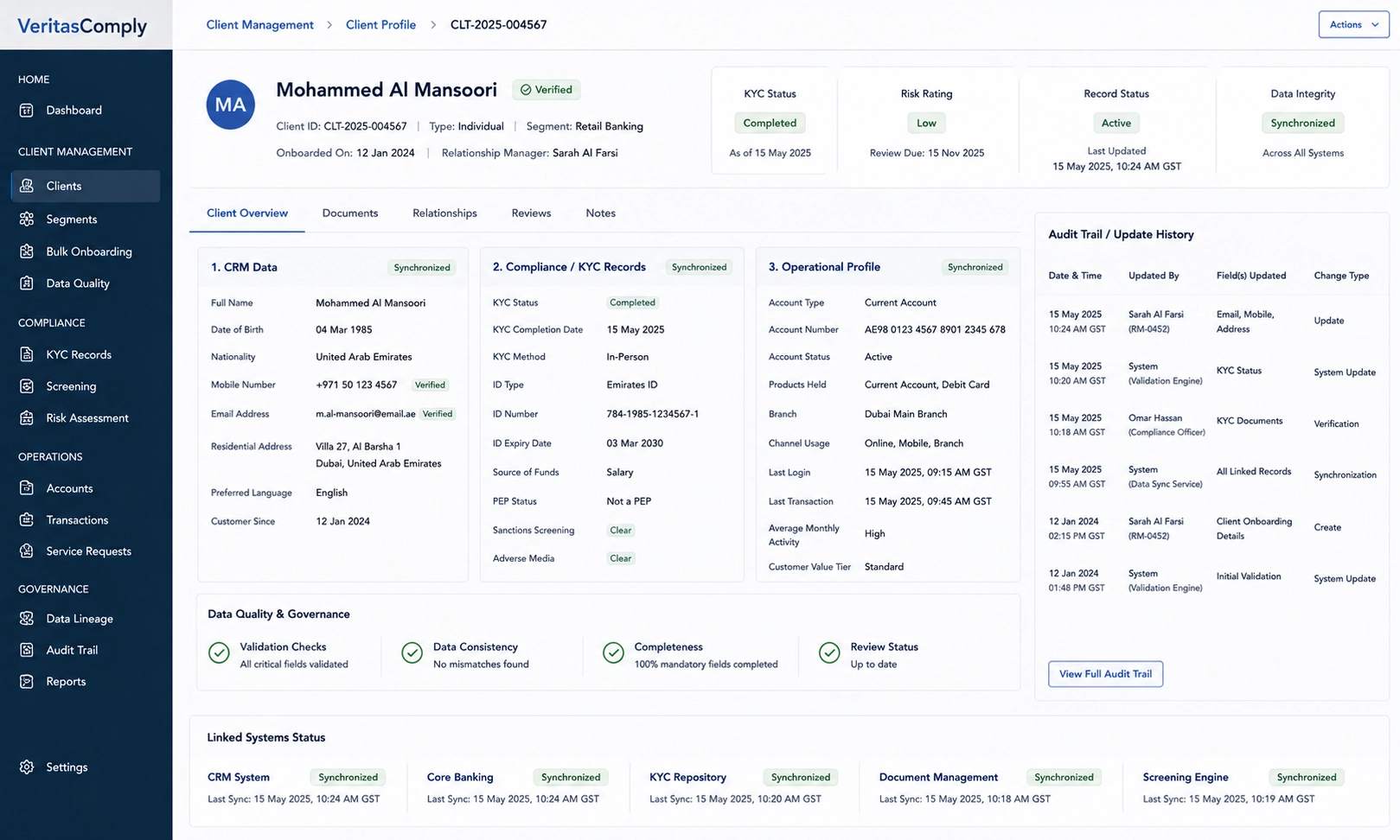 Client Management
