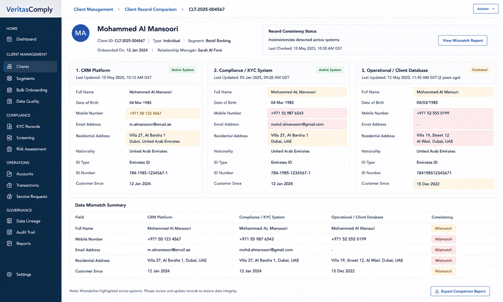 Client Management